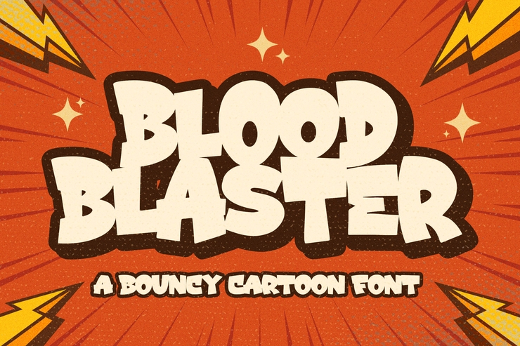 Blood Blaster字体 1