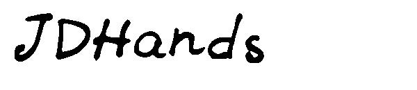 JDHands字体