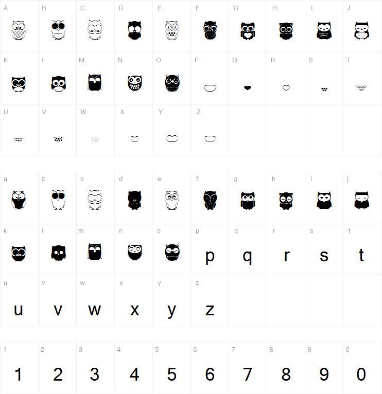 Chouette alors字体