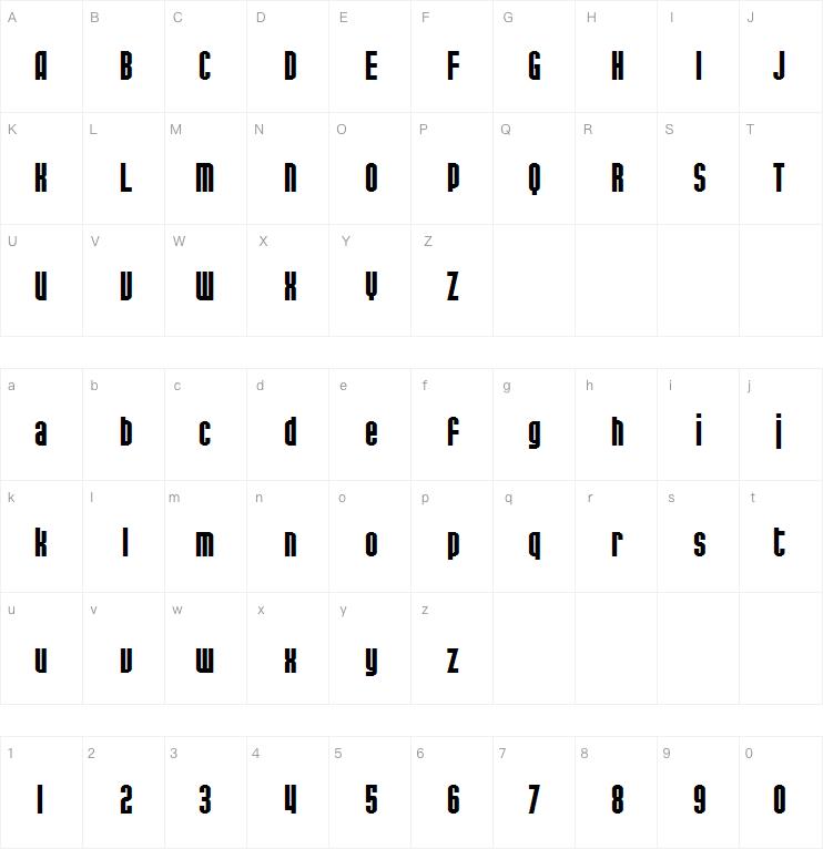 SF Port McKenzie字体