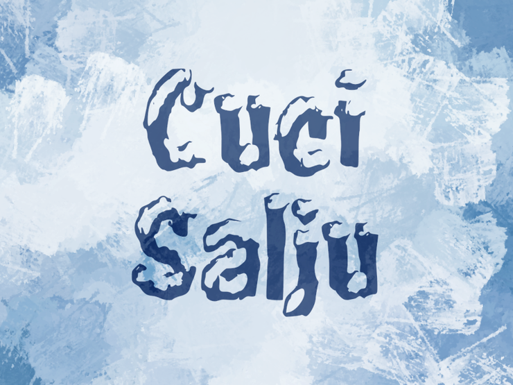 c Cuci Salju字体 1