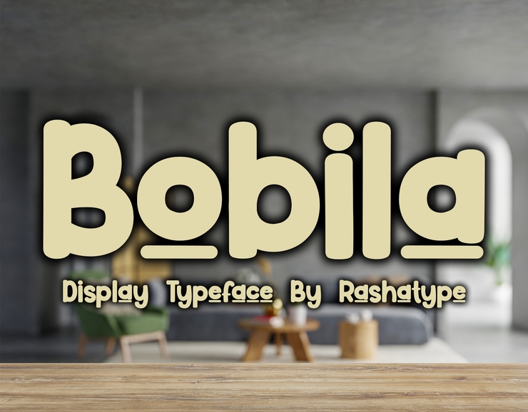 Bobila字体 1