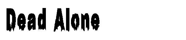 Dead Alone字体