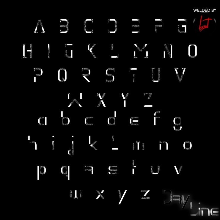 Dry Line字体 3