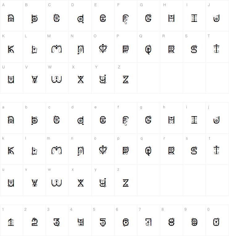 My Valentine Now St字体