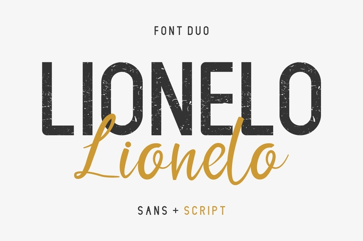 LIONELLO字体 7