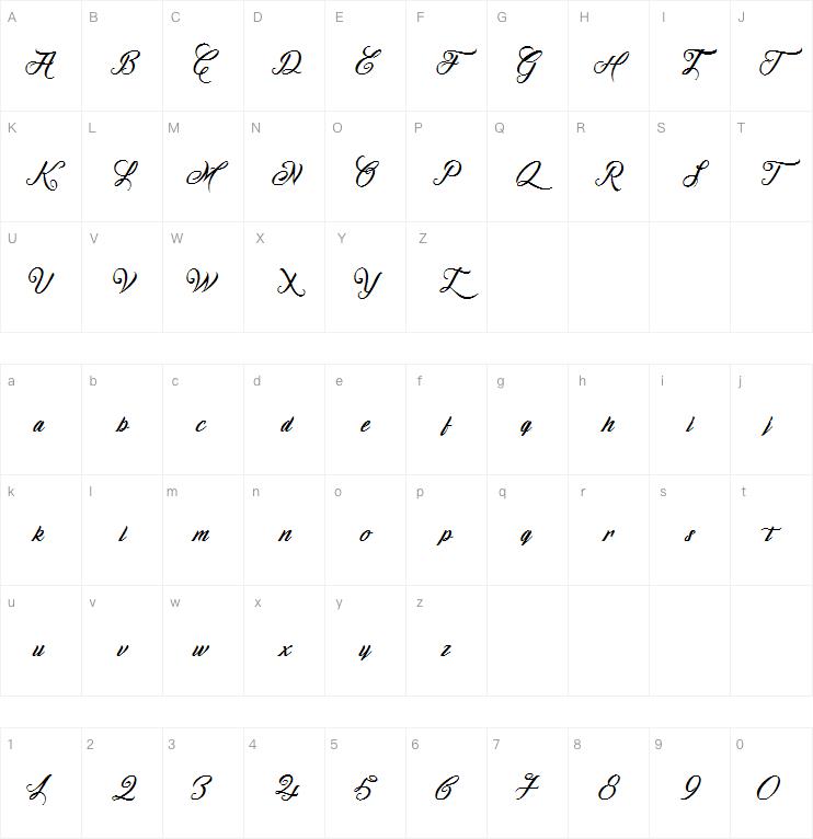 Ombeline Ludolphides字体