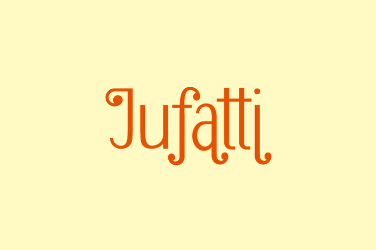 Jufatti字体 1