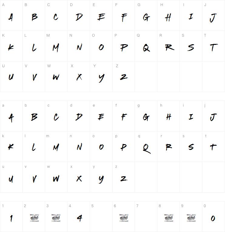 Quakerhack字体