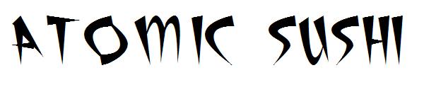 Atomic Sushi字体