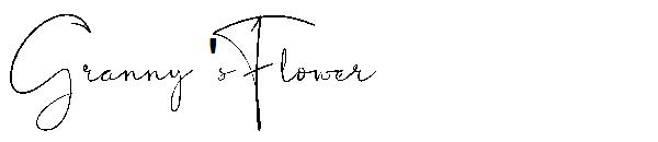 Granny \’s Flower字体