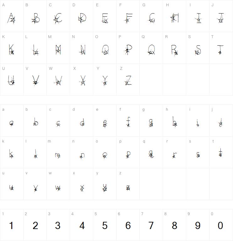 Southern Stars字体