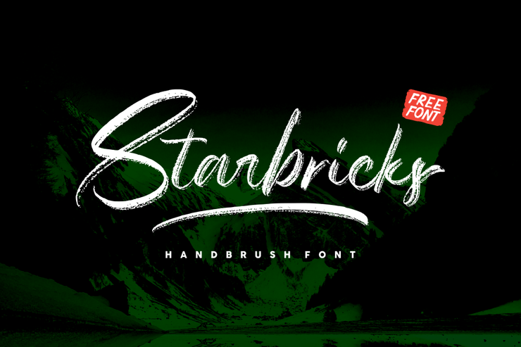 Starbricks字体 1