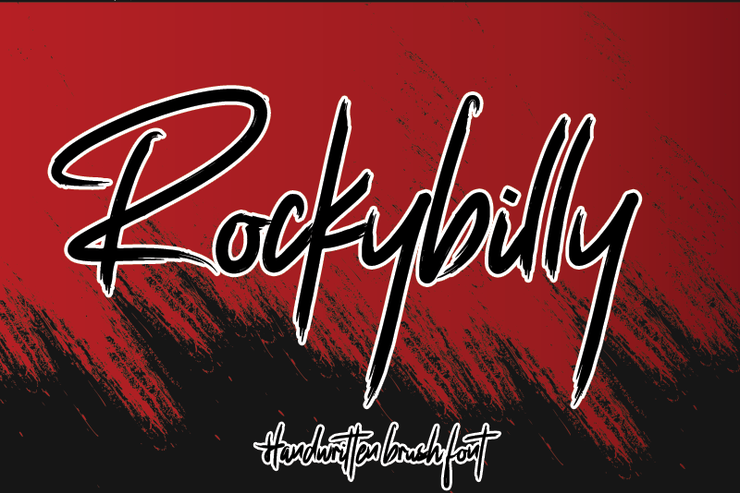 Rockybilly字体 1