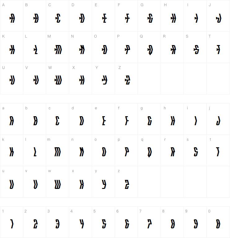 Crossbow Head字体