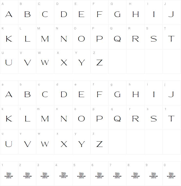 Molly Serif Expanded字体