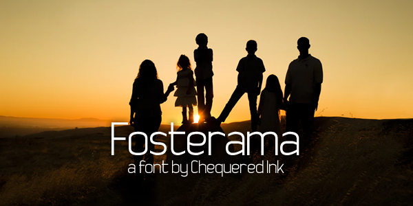 Fosterama字体 1