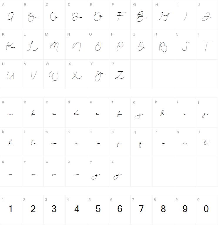 Damiola字体