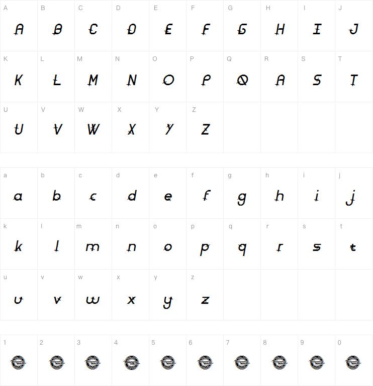 Rounded Barbed字体