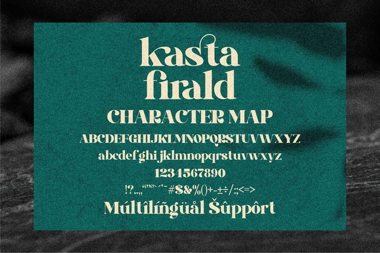 kasta firald字体 10