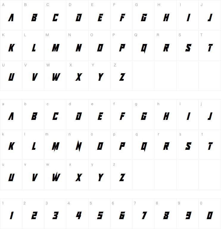 Infinite Darkness字体