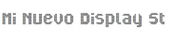 Mi Nuevo Display St字体