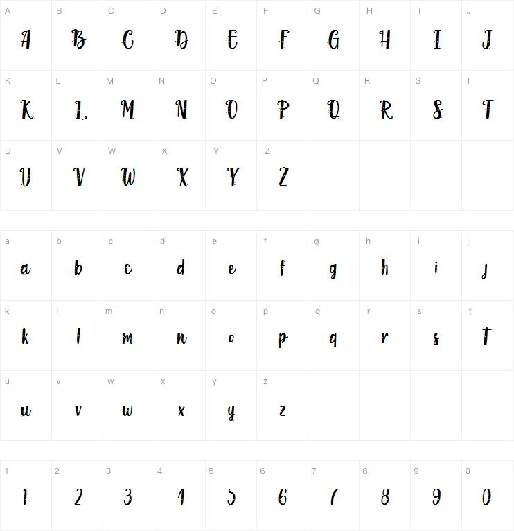 Blisk Rhythm字体