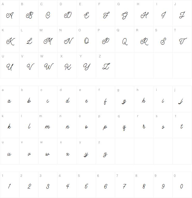 Headley Script字体