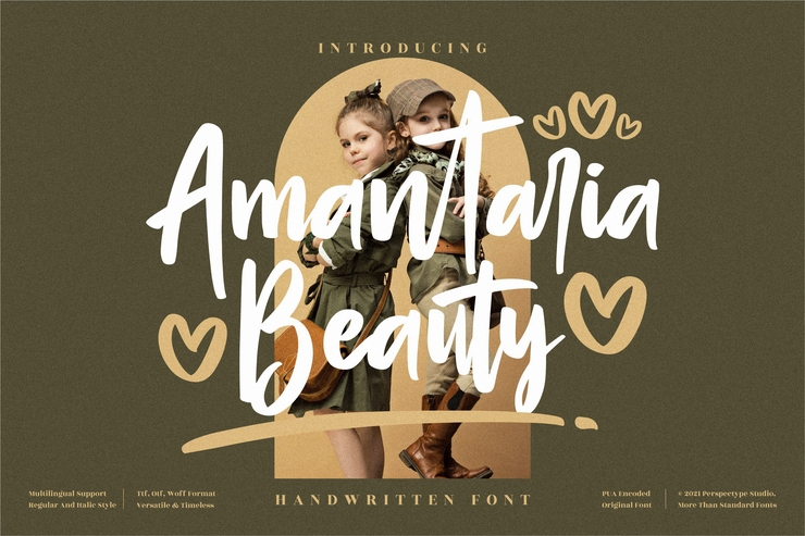 Amantaria Beauty字体 6