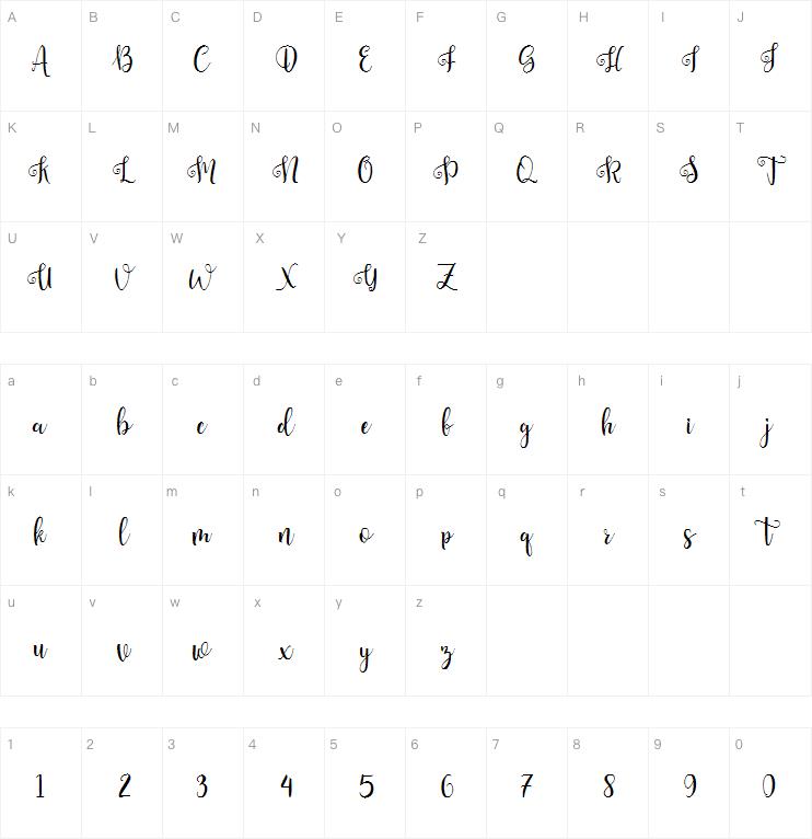 Soulmate字体