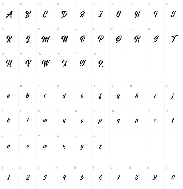 Vervelle Script字体