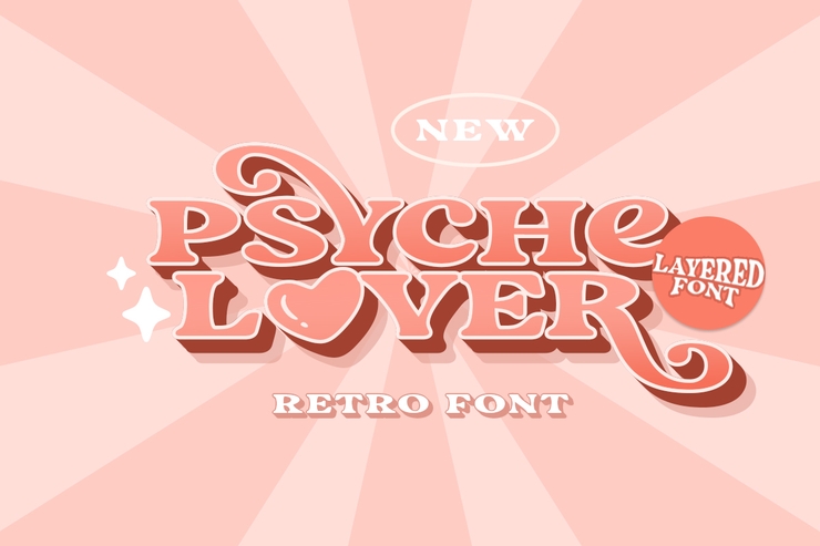 Psyche Lover字体 1