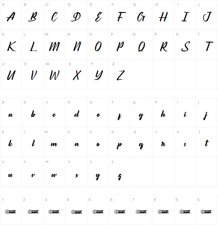 Beckley字体