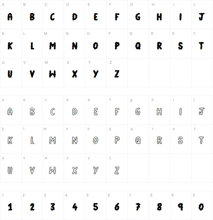 Quaker Shaker字体