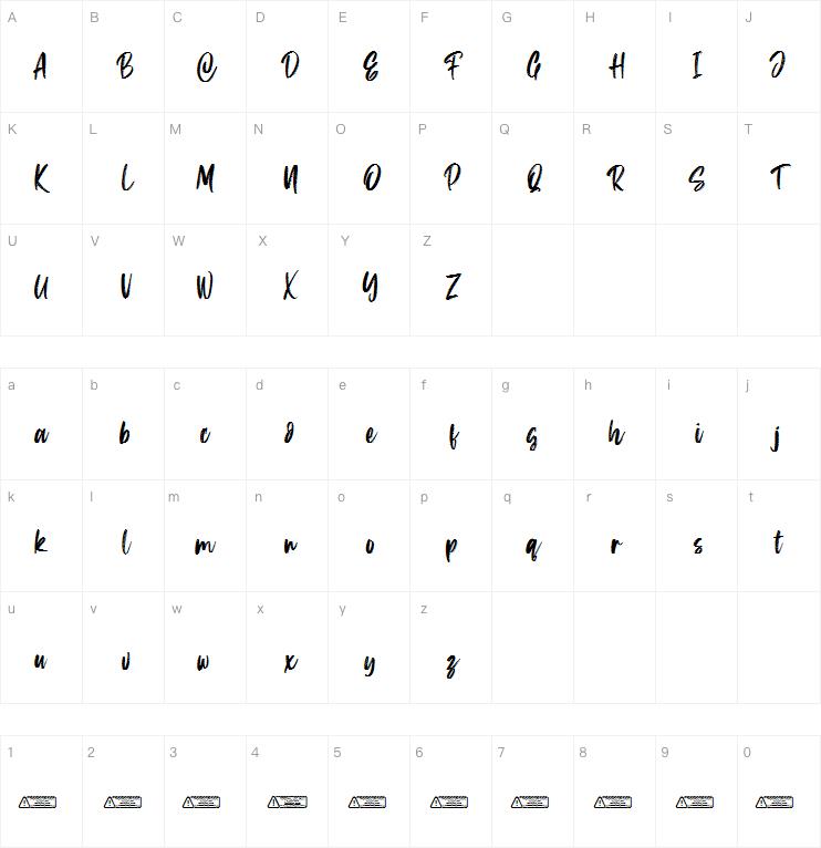 Penthool字体