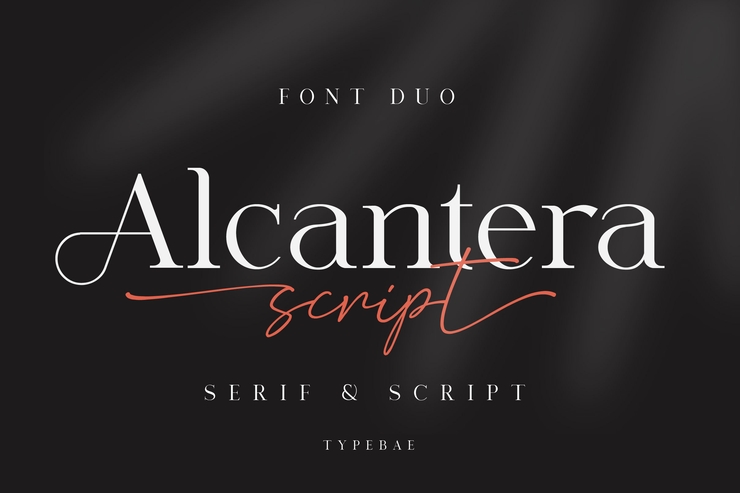 Alcantera Script字体 5