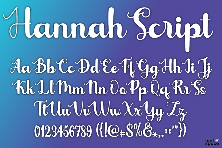 Hannah Script + Ornament 3