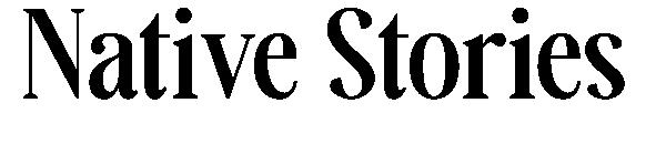 Native Stories字体