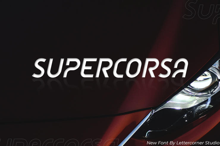 Supercorsa字体 2