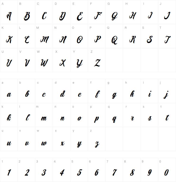 Marbelia Evolutions字体