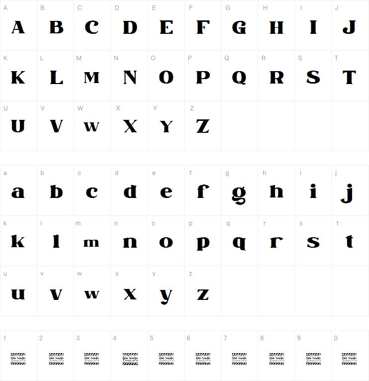 Qeskile Voyage字体