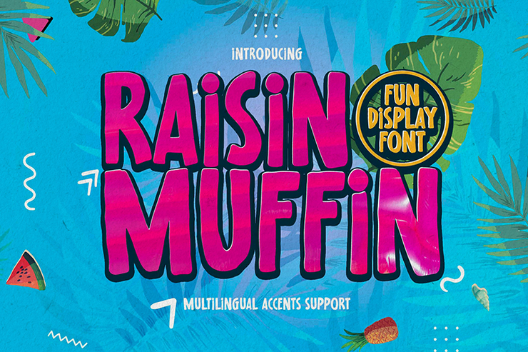 Raisin Muffin字体 1