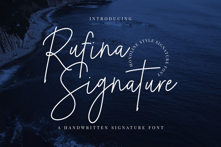 Rufina Signature字体 9