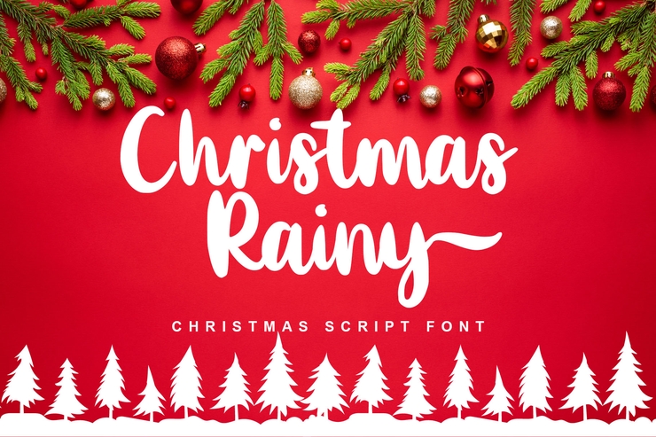 christmas rainy 1