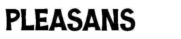 Pleasans字体
