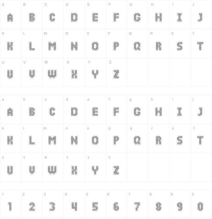 Simple Stitch字体