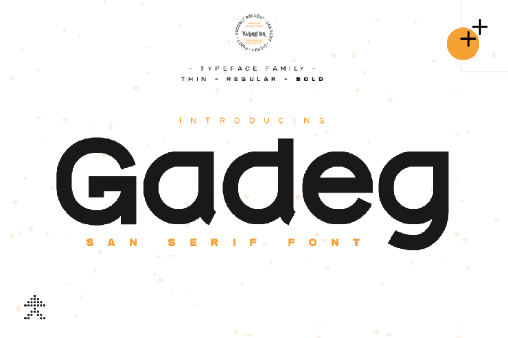 Gadeg Reg Personal字体 1