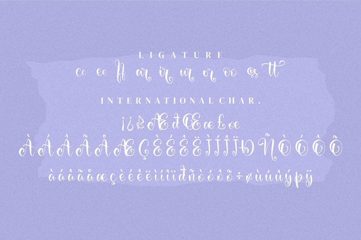 Miskiut Nathalia字体 5