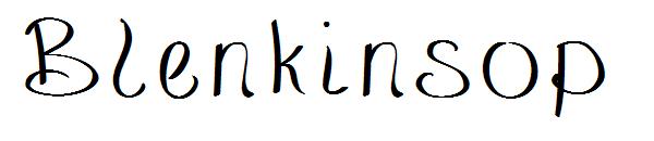 Blenkinsop字体