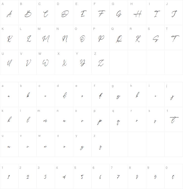 Sydney Signature字体